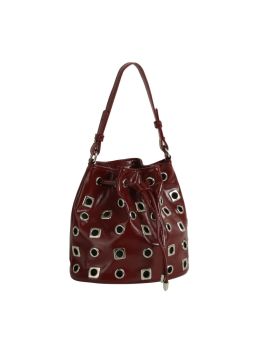 GMS-0052RD STUD DESIGNERBAG