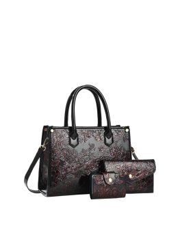 GMS-5005 RD EMBOSSY DESIGNER 3PC SETS BAG 