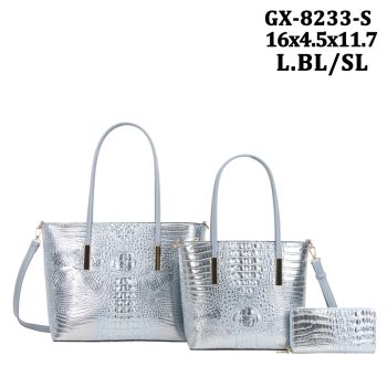 GX-8233S LBL/SL DESIGNER 2 HANDBAG AND WALLET