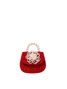 HA-3057 PEARL FLW MINI CROSS BODY BAG