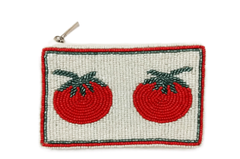 HD00654 FRUIT BEADED COIN PURSE
