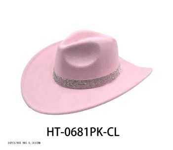 HT-0681PK/CL COWBOY HAT