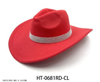 HT-0681RD/CL COWBOY HAT
