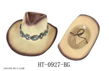 HT-0927 BG COWBOY HAT