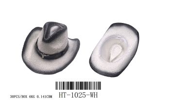 FT-0925 WT STRAW COWBOY HAT
