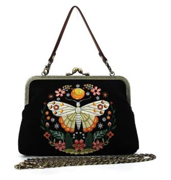IT86123CN LUNA BUTTERFLY KISSLOCK BAG