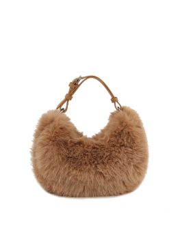 JY-0555-M TP FUR CROSBODY BAG