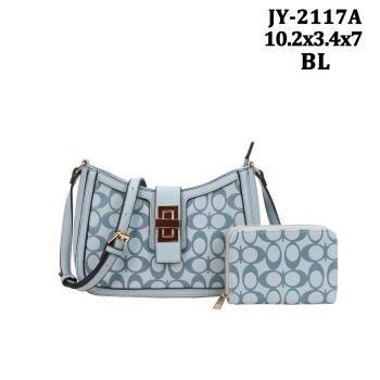 JY-2117ABL  CROSS BODY BAG WITH WALLET