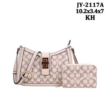 JY-2117AGN  CROSS BODY BAG WITH WALLET