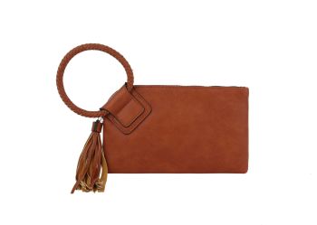 JYM-0346 BR wristlet clutch 