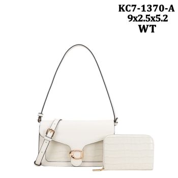 KC7-1370AWT FASHION DESIGN CROSS BODY BAG WITH BAG