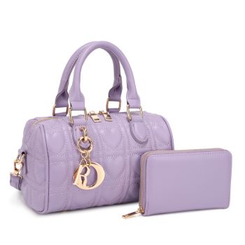 KMS-5401 VT QUILT CROSS BODY BAG WITH WALLET