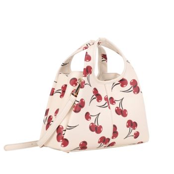 KZS-31715B BG/BG CHERRY CROSS BODY BAG