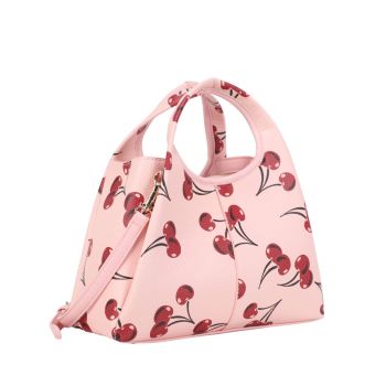 KZS-31715B PK/PK CHERRY CROSS BODY BAG