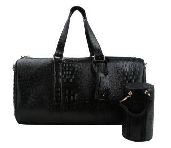 LF128 BK TRAVEL TOTE BAG