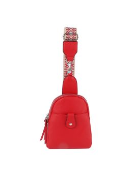 LMD013-Z RD SLING CROSSBODY BAG