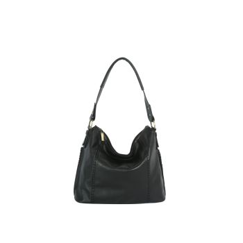 LMD033-ZBK DESIGNER FASHION HOBO BAG