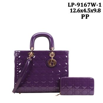 LP-9167W-1PP PATTERN QUILTER BAG WITH WALLET