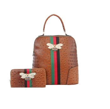 LQ227-1W CG BACKPACK WITH WALLET