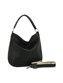 ME-0066 BK DESIGNER HOBO BAG