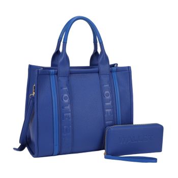 MS-31421 RBL TOTE BAG WITH WALLET