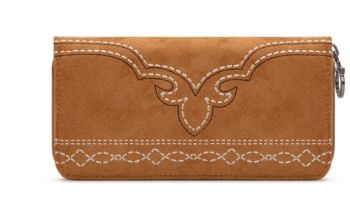 MW1341-W022BR Montana West Boot Stitch Wallet