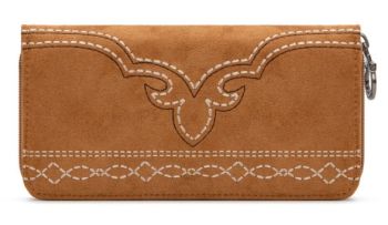 MW1341-W022_BR Montana West Boot Stitch Wallet