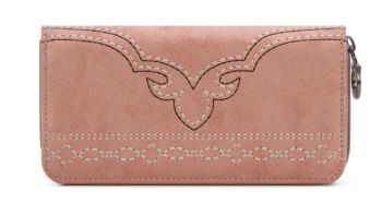 MW1341-W022PK Montana West Boot Stitch Wallet