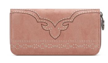 MW1341-W022_PK Montana West Boot Stitch Wallet