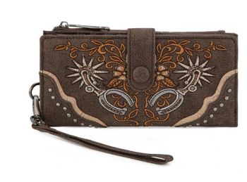 MW1352-W2000CF Montana West Embroidered Collection Wallet