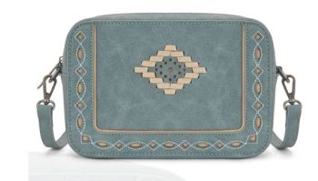 MW1359-W120JN Montana West Western Aztec Cut-Out Crossbody Bag
