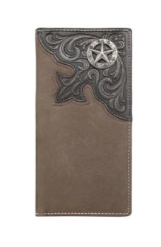 MWL-W031CF Genuine Tooled Leather Collection Men's Wallet