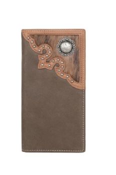 MWL-W033 CF Genuine Hair-On Leather Collection Men's Wallet