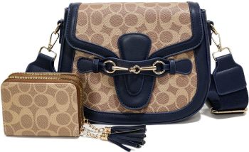 CC25521-M2 NY CROSS BODY HANDBAG WITH WALLET