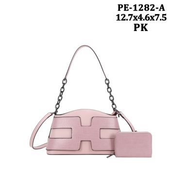 PE-1282A PK DESIGNER CROSS BODY BAG WITH WALLET