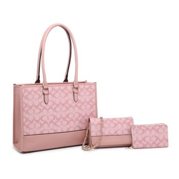 DC4361 PK DESIGNER MONOGLAM 2BAG WITH WALLET 