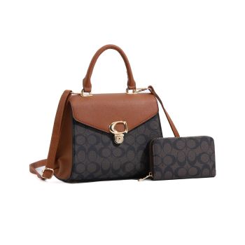 DC5062 CF DESIGNER MONO GLAM CROSS BODY BAG