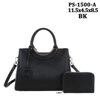 PS-1500ABK DESIGNER GOLDEN AWARD BAG WITH WALLET
