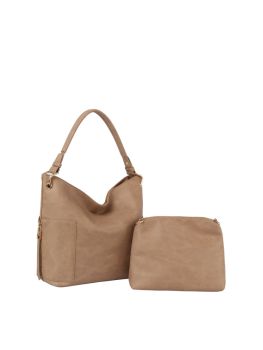 QF-0088-M TN DESIGNER 2PC HOBO BAG SET