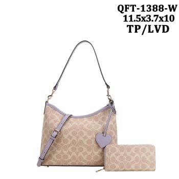 QFT-1388WTP/LVD HOBO DESIGNER BAG WITH WALLET