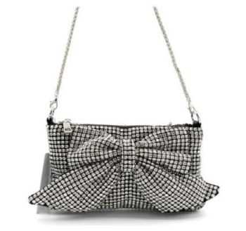 QJ5002 BK BLING EVENNING BAG