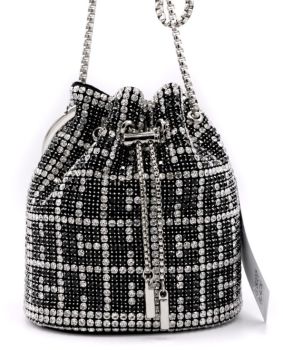 QJ5007 BK BLING EVENNING BAG