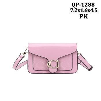 QP-1288PK CROSS BODY PATTEN BAG