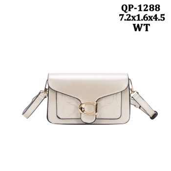 QP-1288WT CROSS BODY PATTEN BAG