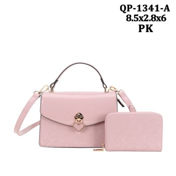 QP-1341APK PATTERN CROSSBODY BAG WITH WALLET