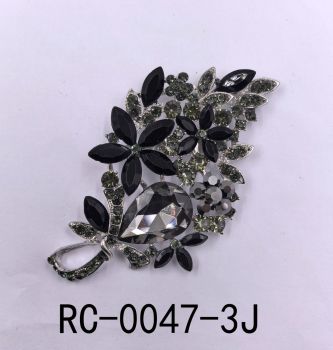 RC-0047-3J GOLD BROOCH
