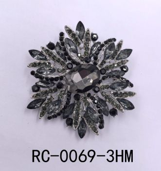 RC-0069-2HM RHODDIUM BROOCH