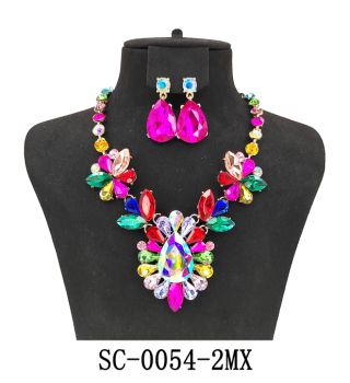 SC-0054 2MT MT NECKLACE SET