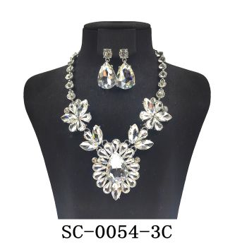 SC-0054 3C CLSL NECKLACE SET