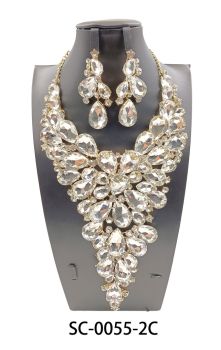 SC-0055 2C GDCR NECKLACE SET